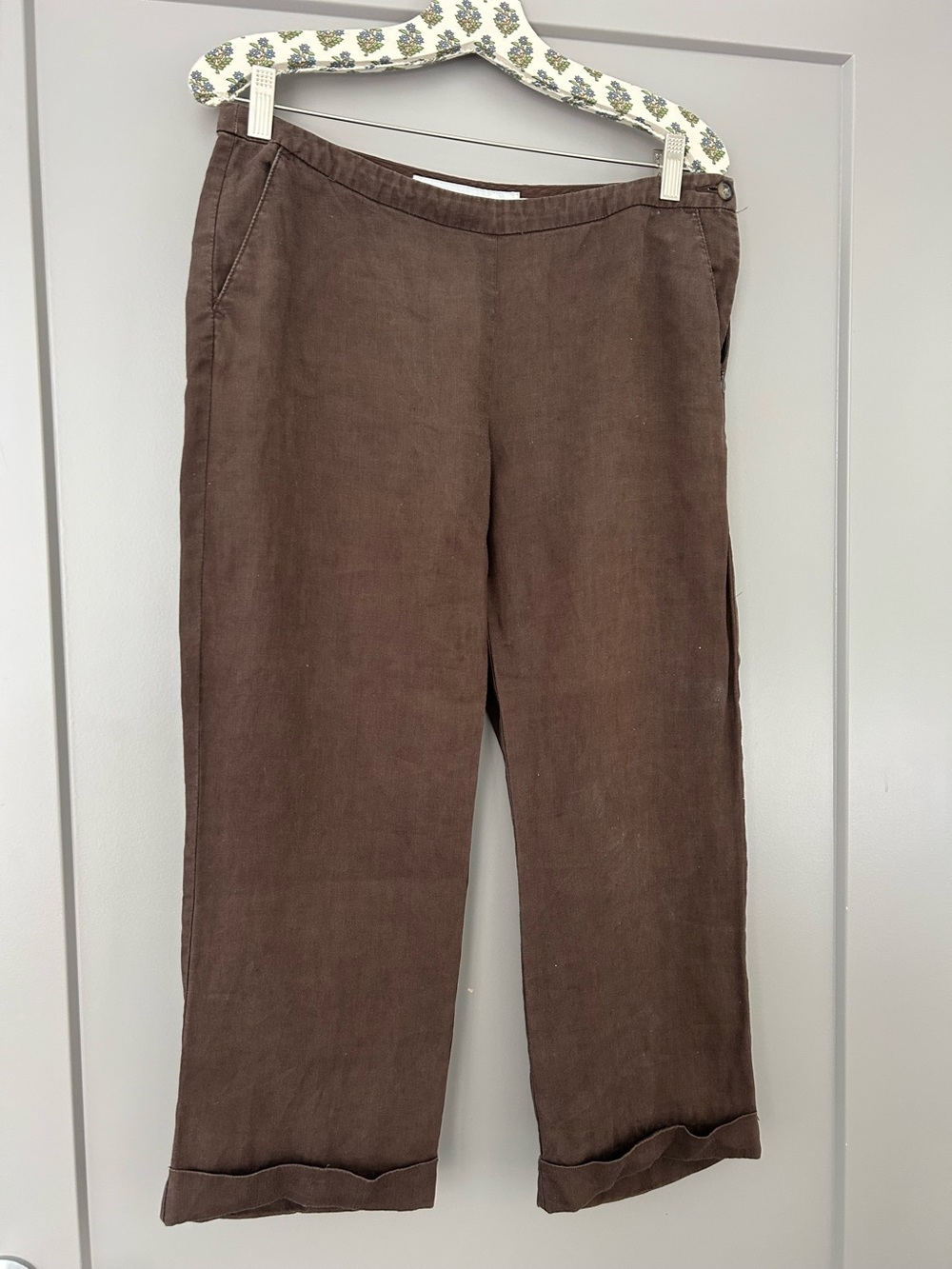 Old Navy Women’s Brown Linen Pants Size 4
